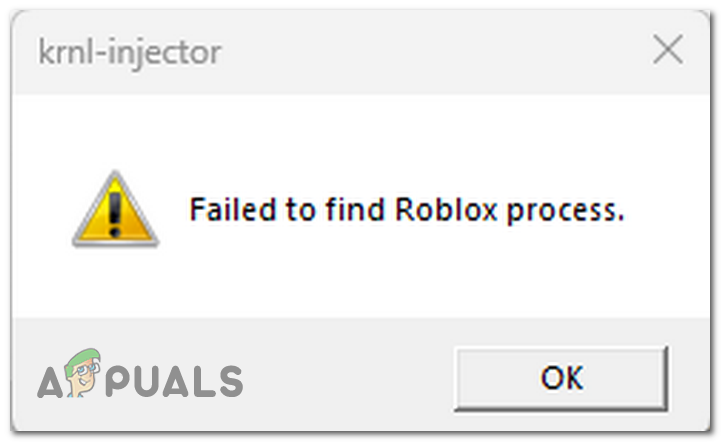 Showing you how to fix the "Failed to find Roblox process" on KRNL error