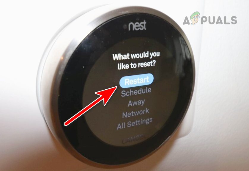 Restart the Nest Thermostat