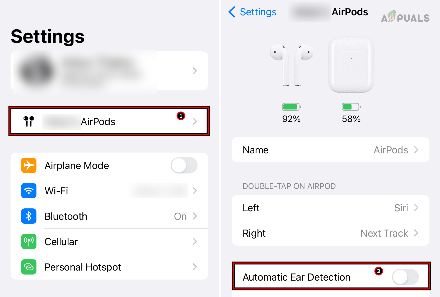 Disable Automatic Ear Detection of the AirPods Pro
