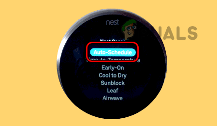 Disable Auto Schedule on the Nest Thermostat