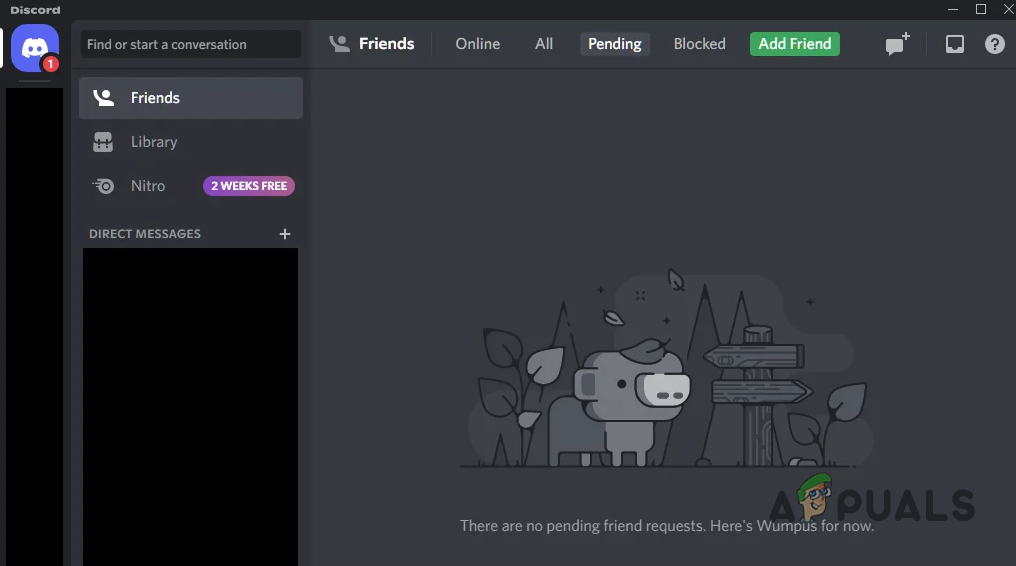 Discord Direct Message Won't Go Away