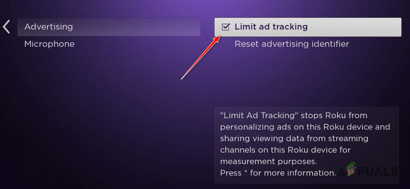 Enabling Limit Ad Tracking