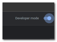 Toggle Developer Mode off to disable all the extensions.