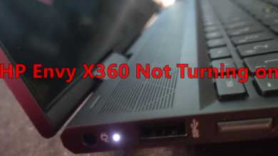 HP Envy X360 Not Turning on