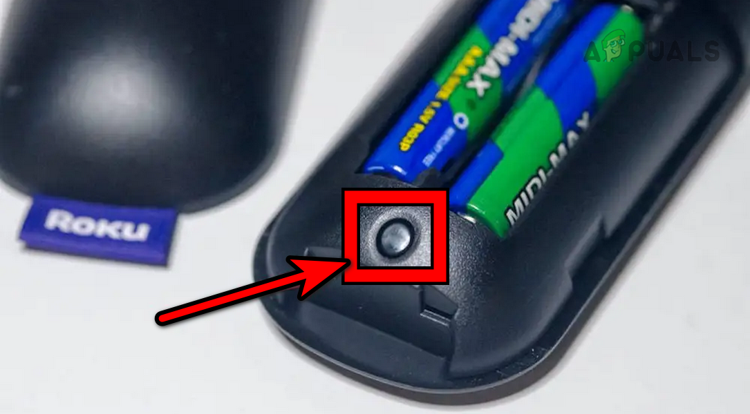 Press the Pairing Button on the Roku Remote