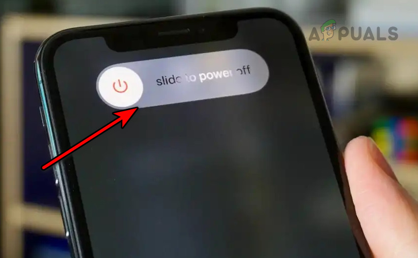 Power off the iPhone