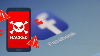 Facebook account hacked