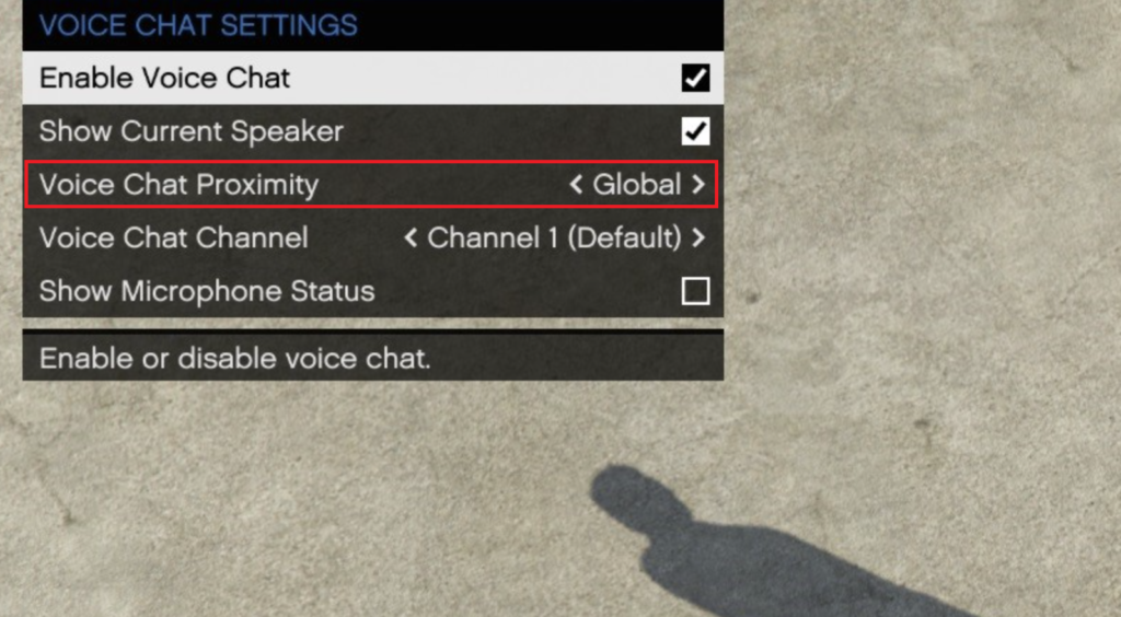 Voice Chat Proximity