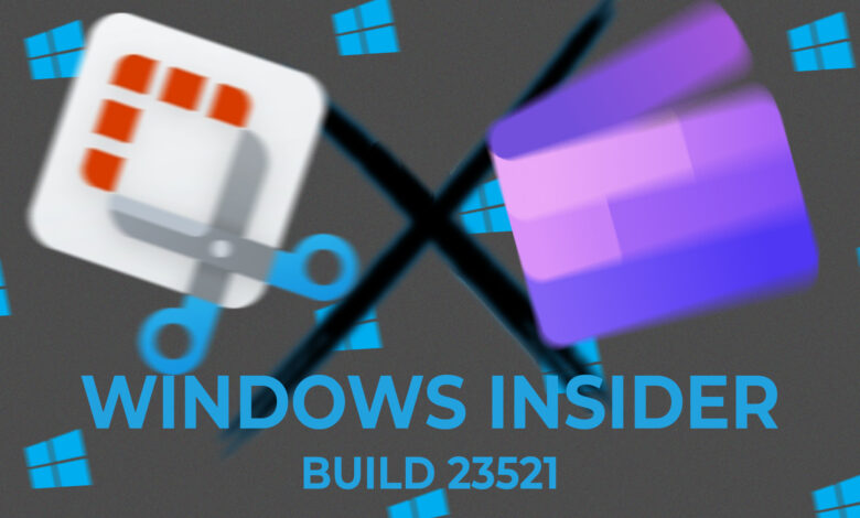 Windows Insider Build 23521