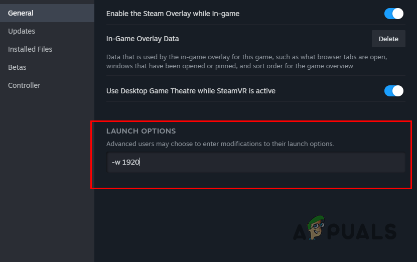 Changing Game Resolution via Launch Options