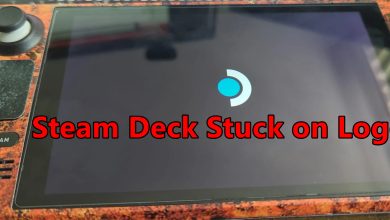 Steam Deck Stuck on Logo