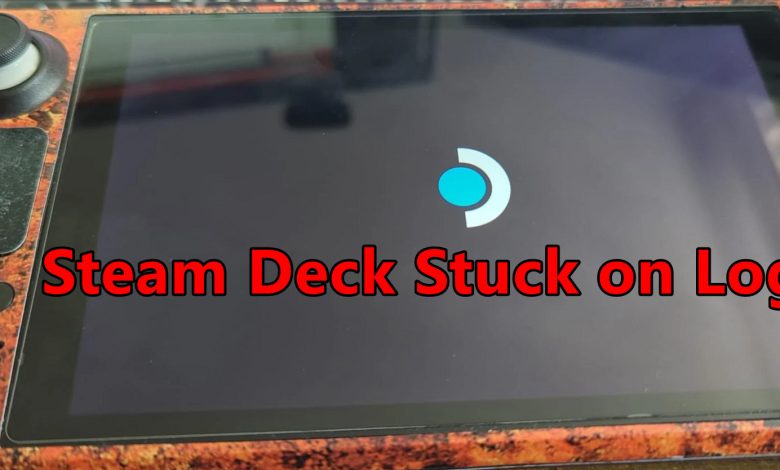 Steam Deck Stuck on Logo