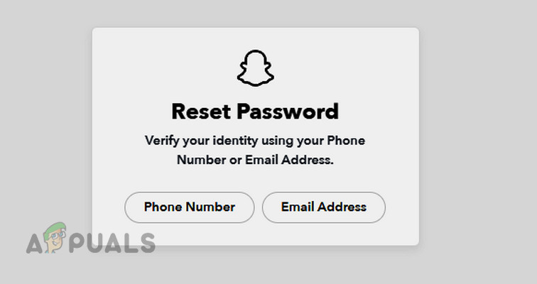 Reset the Snapchat Password