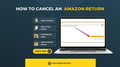 How to cancel return on Amazon