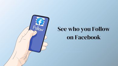 How to see who you are following on Facebook