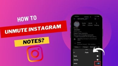 How to unmute Instagram notes