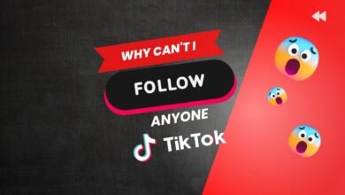 Why can't I follow anyone on TikTok