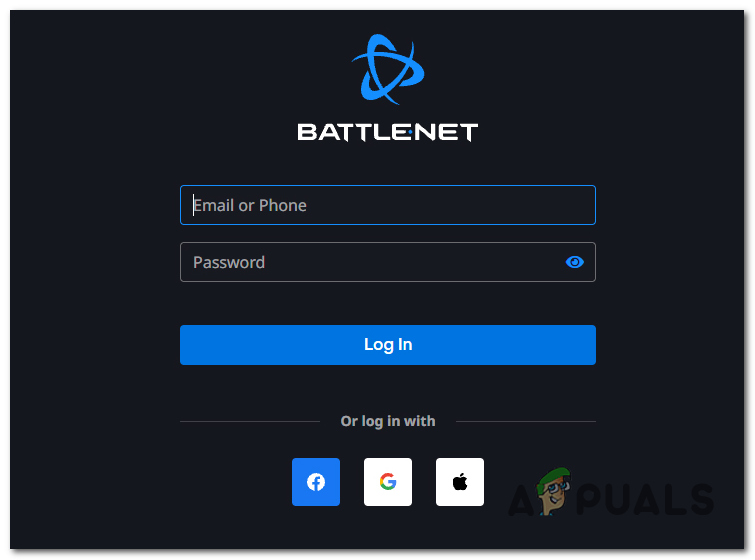 Logging in to your Battle.net account from a different device