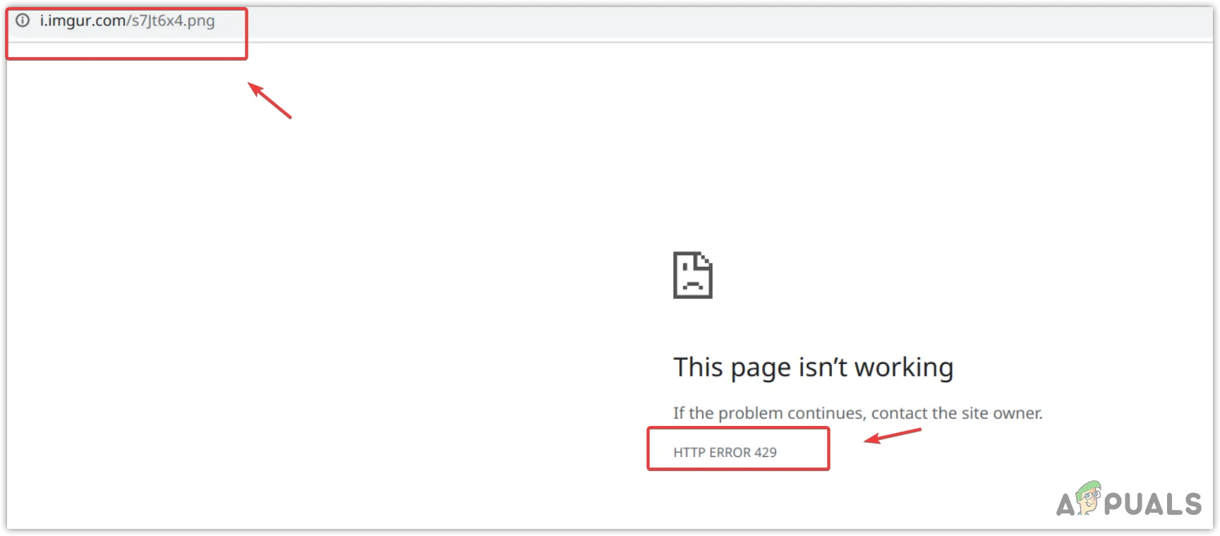 Error 429 on Chrome browser (FIXED) 