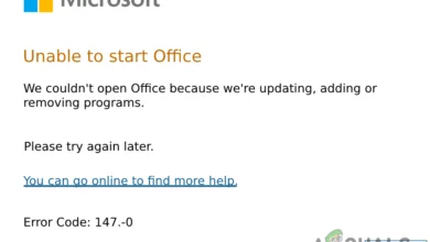 Microsoft Office Error 147-0