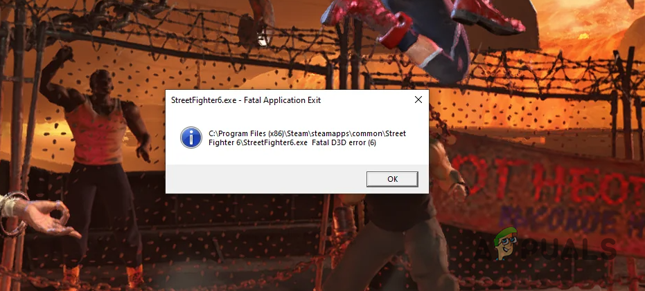 Street Fighter 6 Fatal D3D Error
