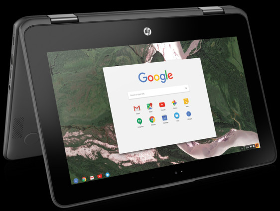 Put Chromebook in Tablet Mode