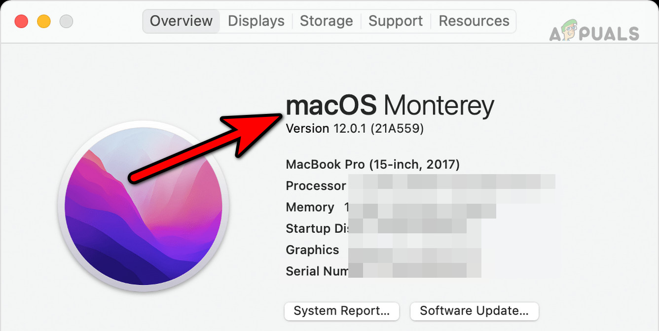Check the macOS Version