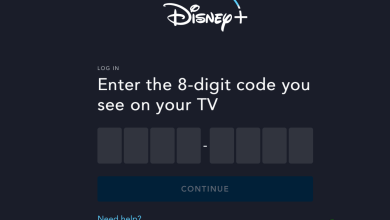 Disney+ 8-digit Code