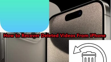 How to Recover Deleted Videos From iPhone