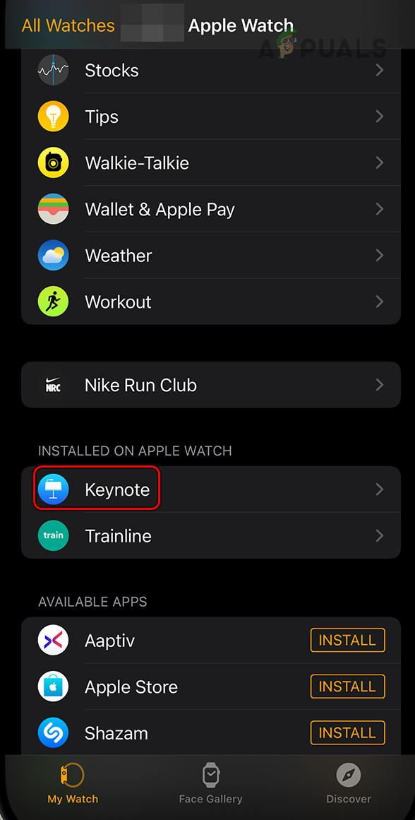 Reinstall Apple Apps on the Apple Watch