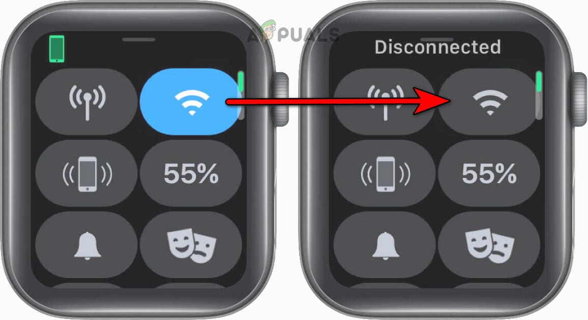 Disable Wi-Fi on the Apple Watch