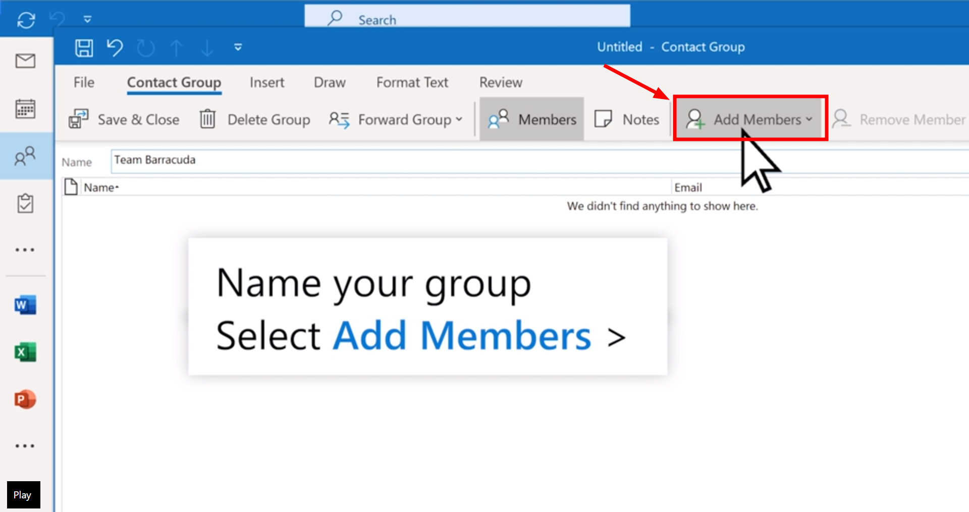 4. Then select Add Members