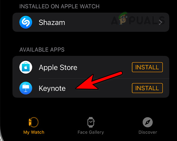 Cancel Download of a Stuck App on the Apple Watch