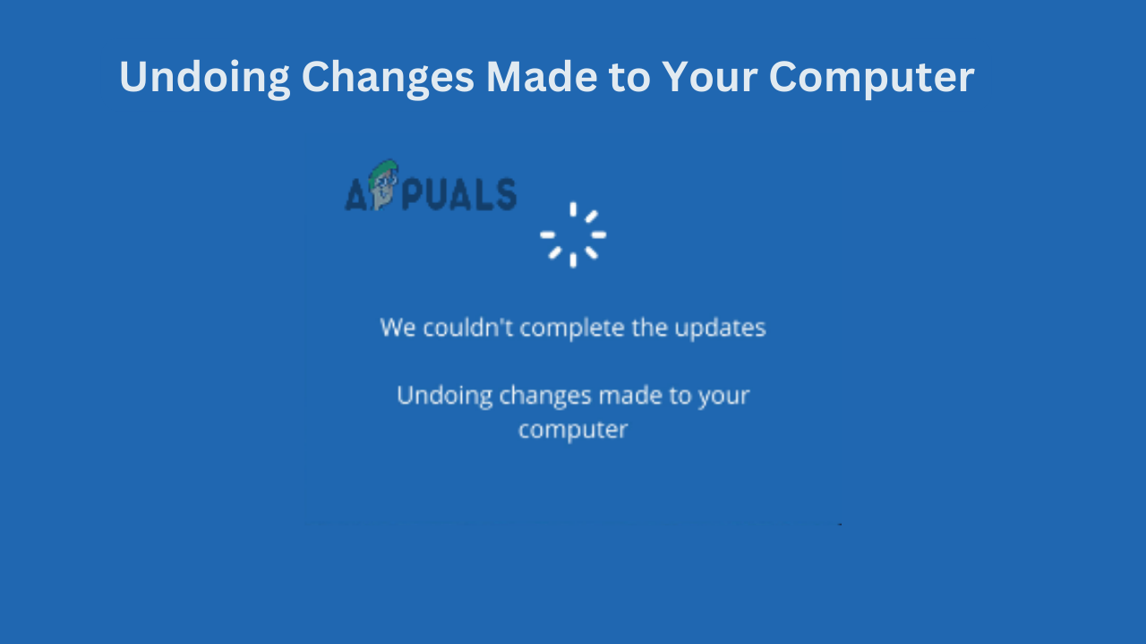 Undoing Changes Made to Your Computer
