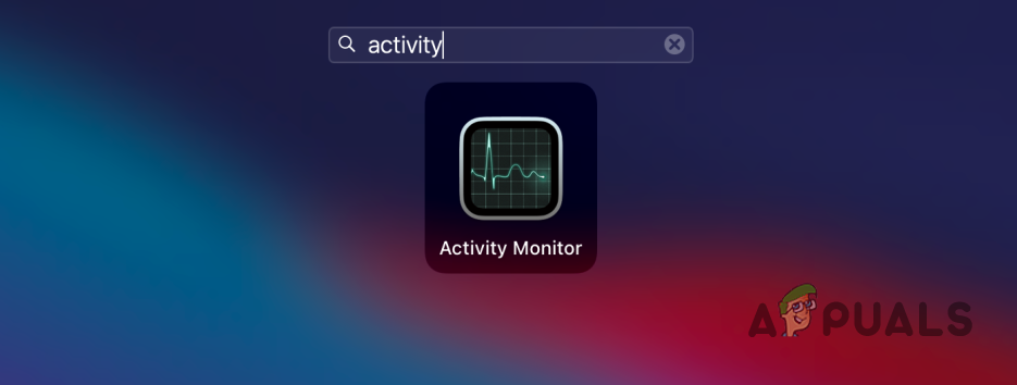 Opening Activity Monitor