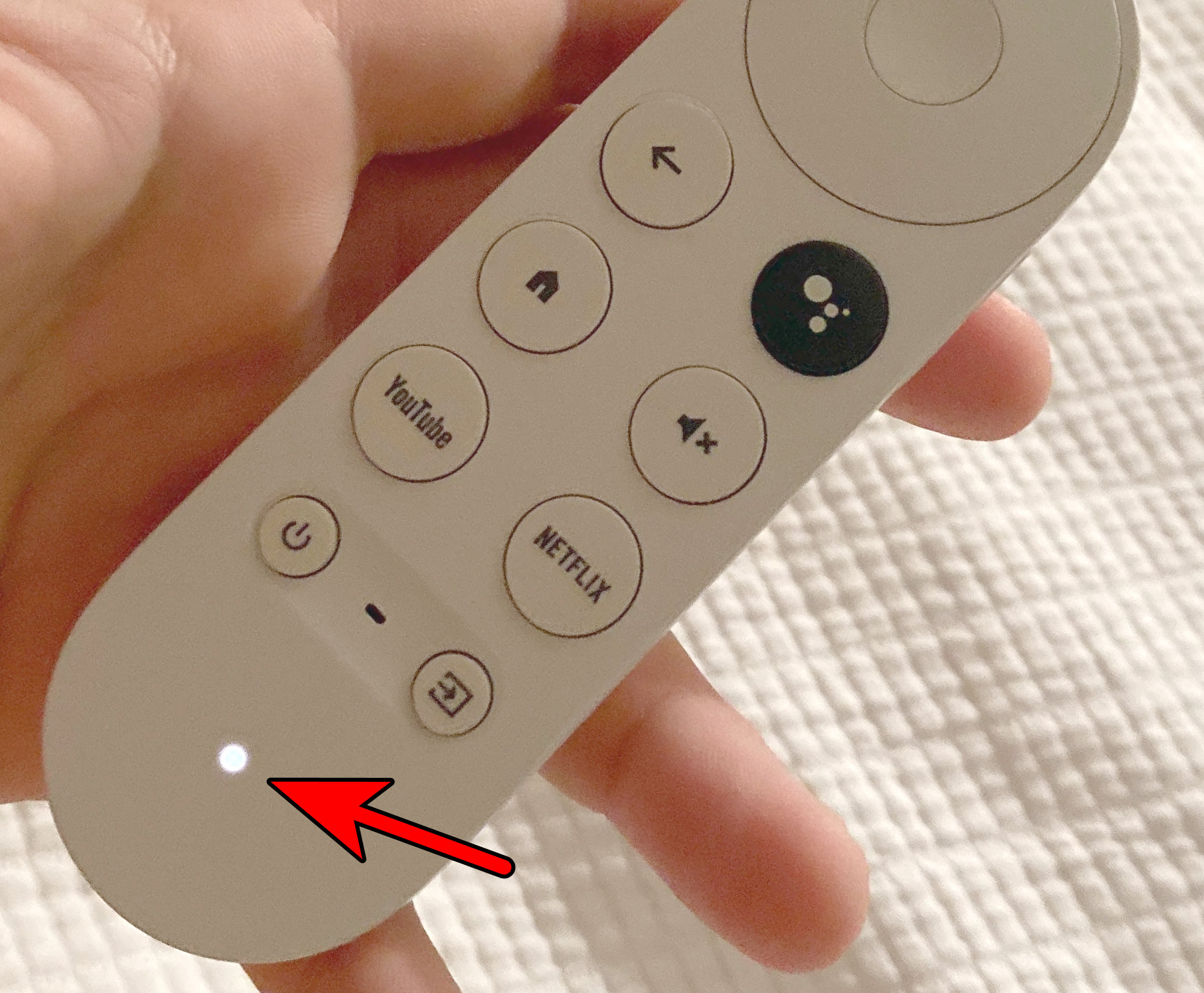 Check for a Stuck Button on the Google TV Remote