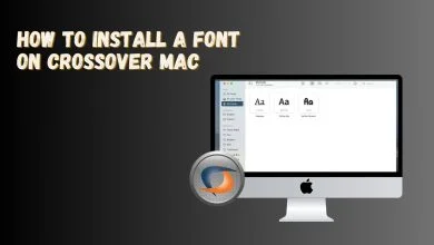 How to install a font on CrossOver Mac