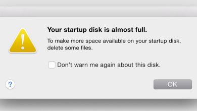 Your Startup Disk Is Almost Full Mac