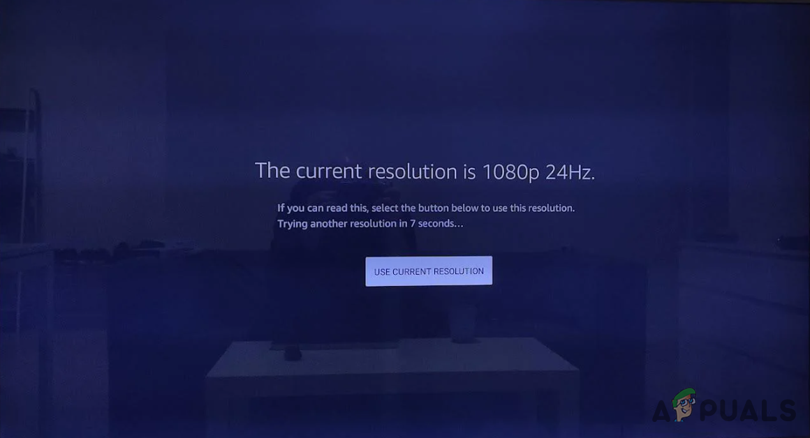 Changing TV Resolution