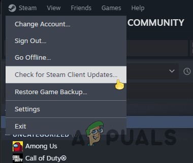 Checking for Steam Updates