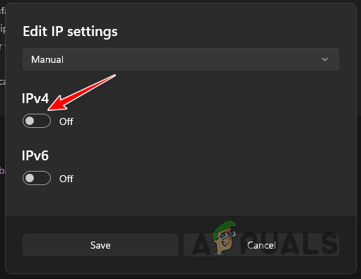 Enabling IPv4