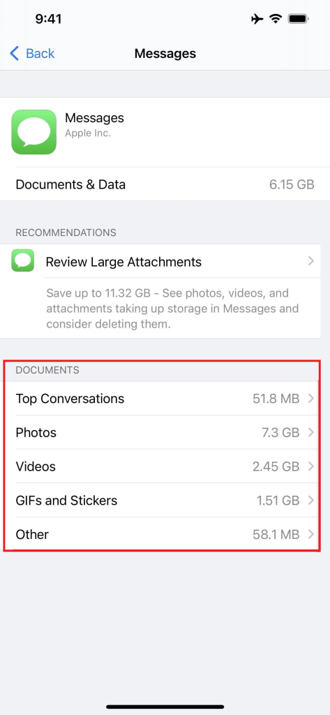 Clear iMessage Data