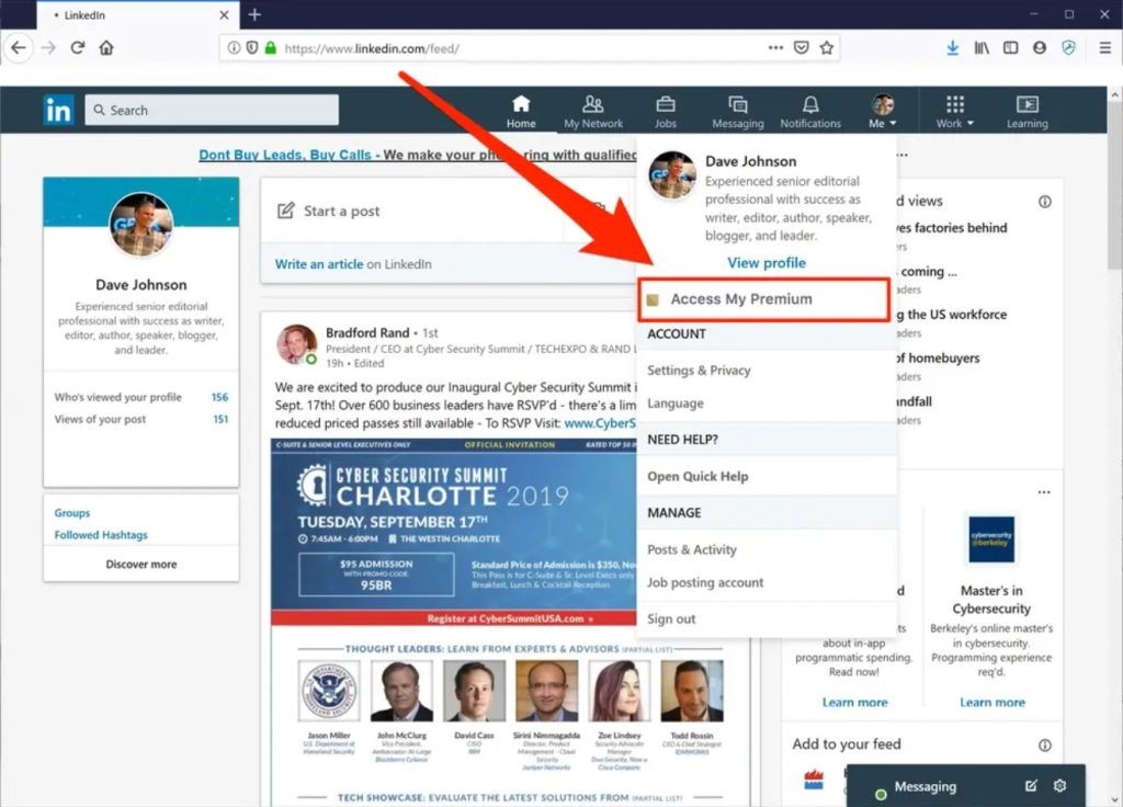 How to Cancel LinkedIn Premium on Android, iOS & Web - Appuals