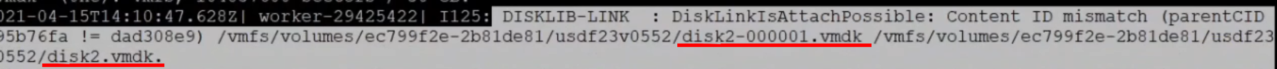 DISKLIB-LINK-Text auf Putty Terminal.