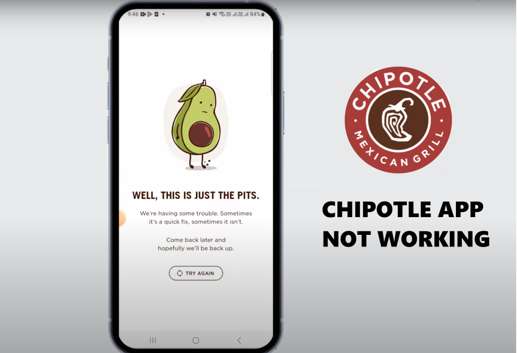 Chipotle App Not Working