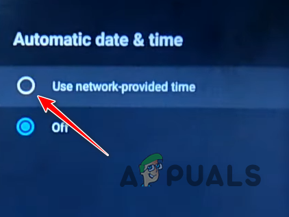 Enabling Automatic Date and Time