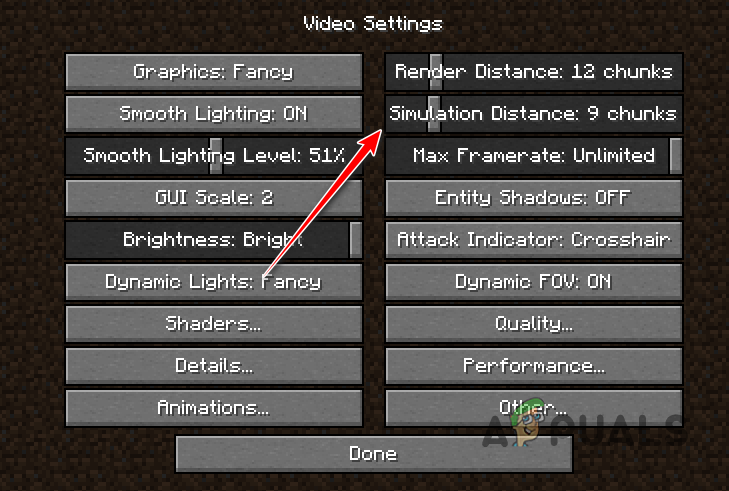How to Change the Simulation Distance in Minecraft Java Edition
