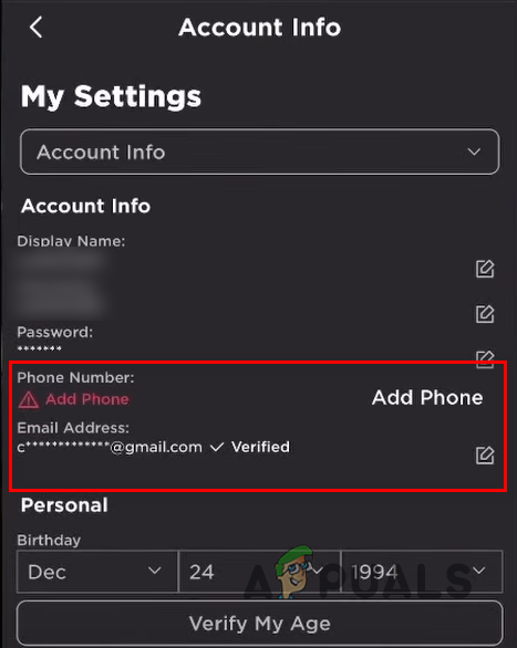 Linking Account with Email and Phone Number