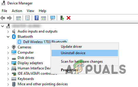 Removing device from Device Manager