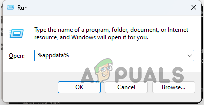 Navigating to the AppData Folder